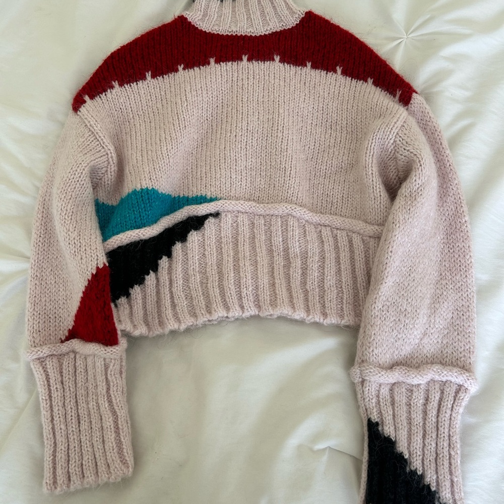 Zara Colorful Knit Women's Sweater